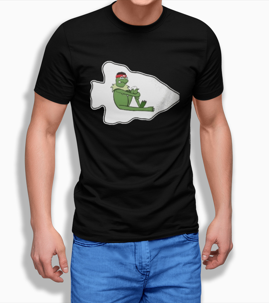 Patrick Mahomes Kansas City Chiefs Crying Kermit Meme T-Shirt