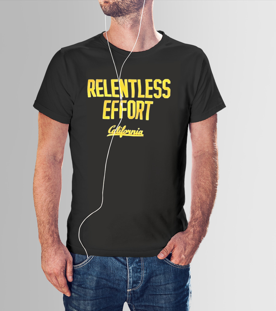 Relentless Effort California Golden Bears T-Shirt