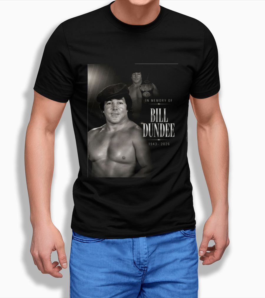 In Memory Of Bill Dundee 1943 2026 Wrestling Legend T-Shirt