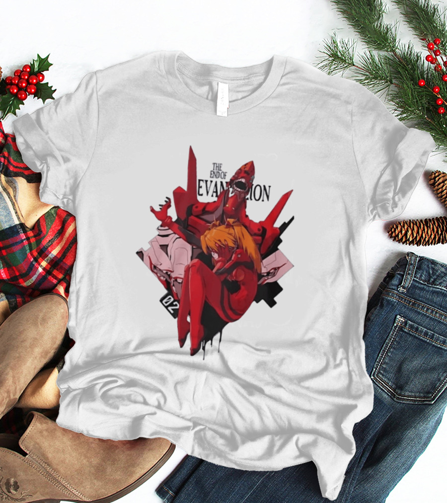 The End Of Evangelion Asuka Langley Soryu Eva Unit 02 T-Shirt