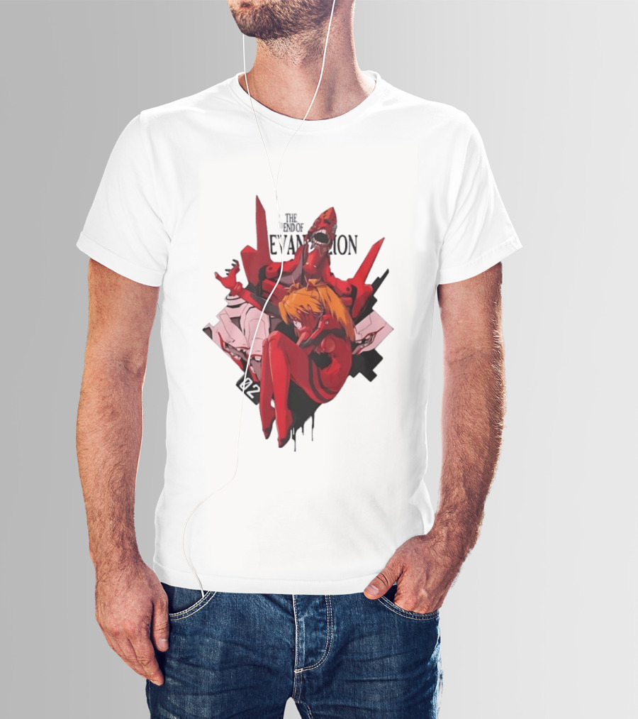 The End Of Evangelion Asuka Langley Soryu Eva Unit 02 T-Shirt