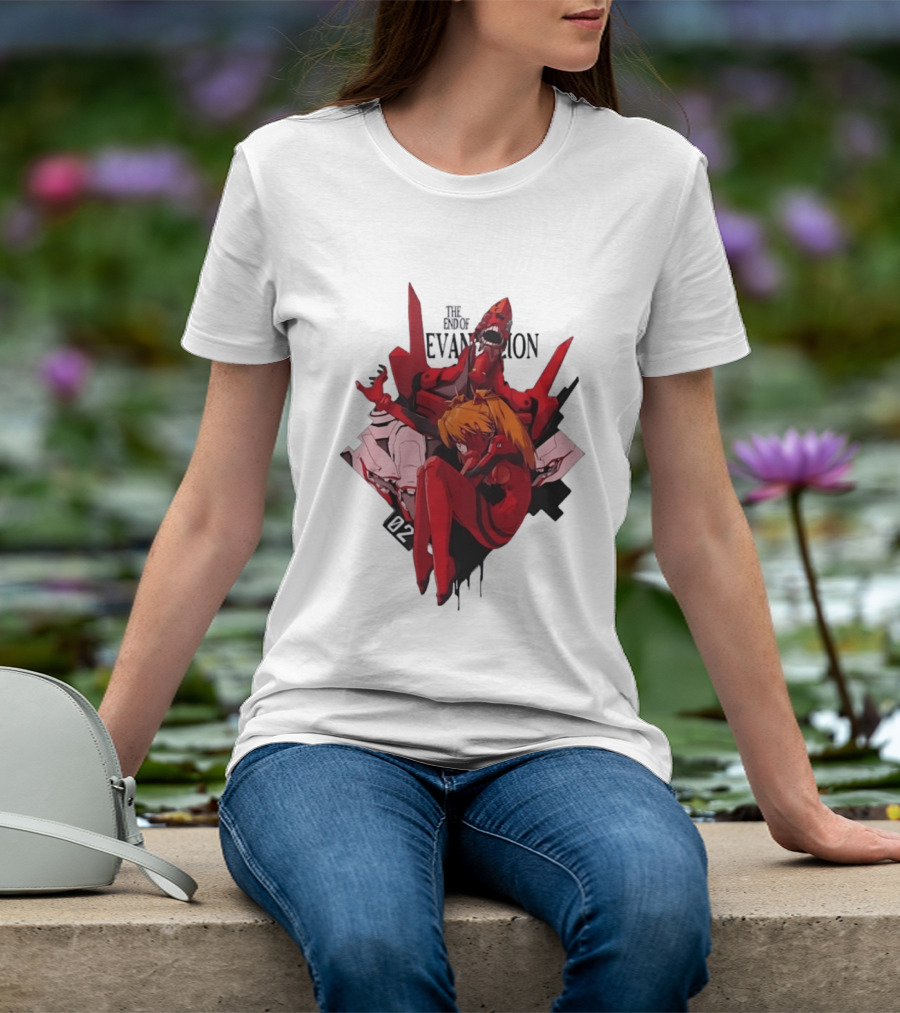 The End Of Evangelion Asuka Langley Soryu Eva Unit 02 T-Shirt