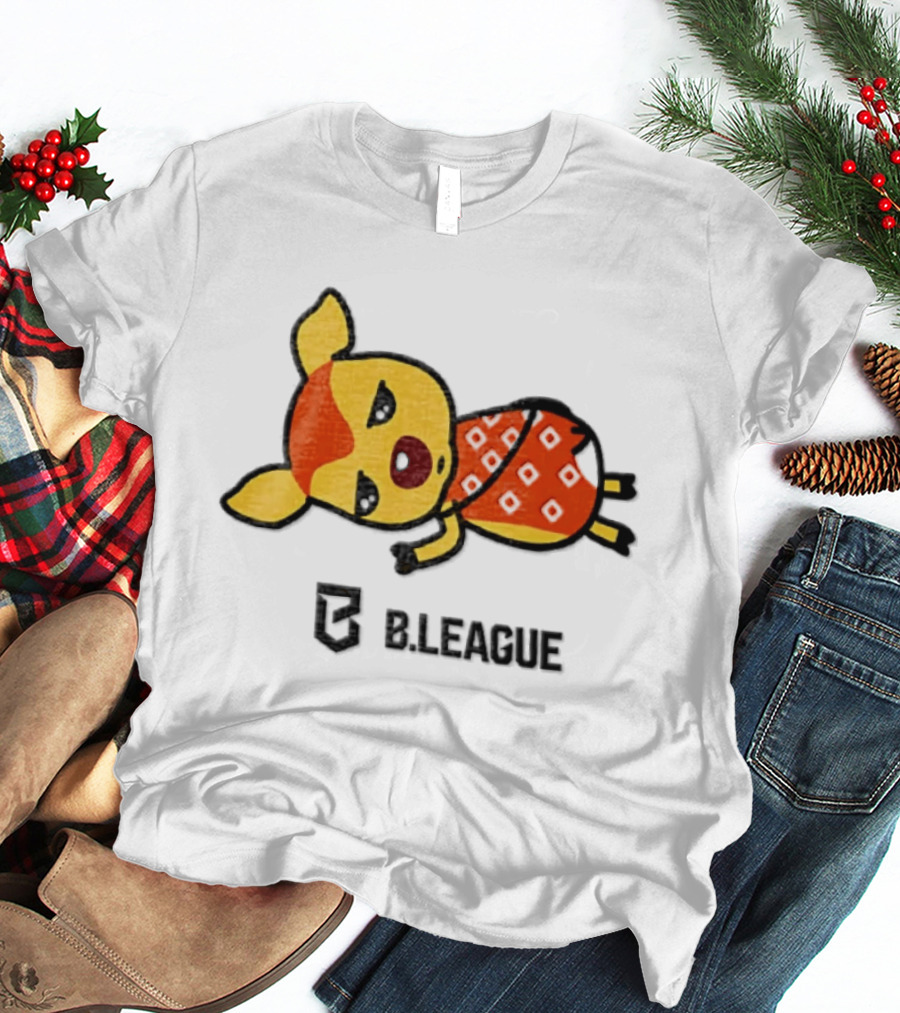 Fauna Animal Crossing Sleeping Character B.LEAGUE T-Shirt