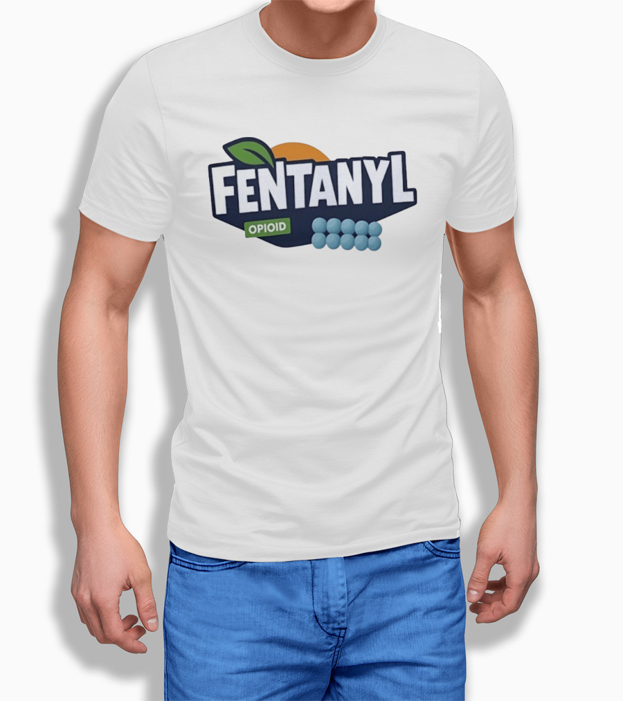 Fentanyl Opioid Satire Orange Fruit T-Shirt