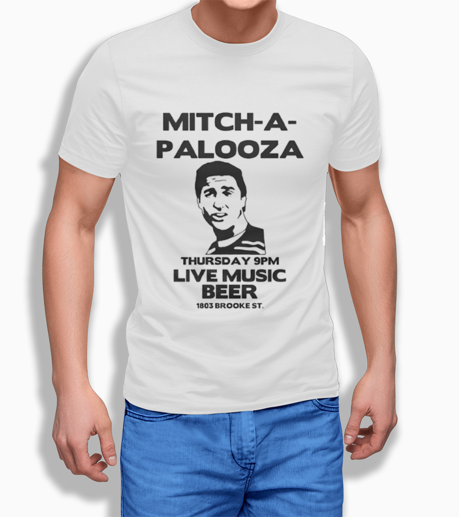 Mitch A Palooza Live Music And Beer Event Thursday 9pm At 1803 Brooke St T-Shirt