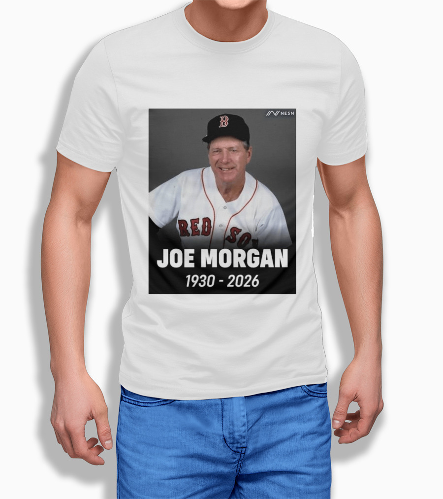 Remembering Joe Morgan 1930 2026 Boston Red Sox Manager NESN T-Shirt