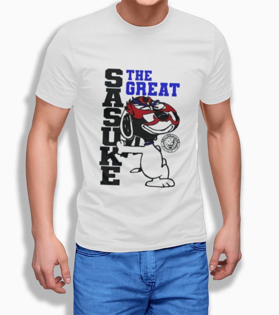 The Great Sasuke Snoopy New Japan Pro Wrestling T-Shirt