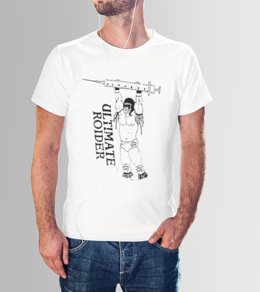 Ultimate Roider Wrestling Syringe Bodybuilder T-Shirt