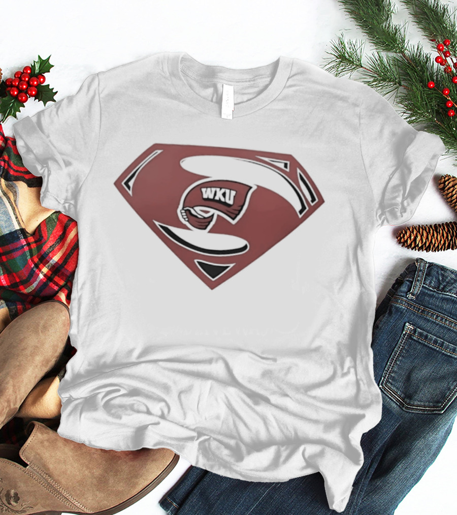 WKU Hilltoppers Western Kentucky University Superman T-Shirt