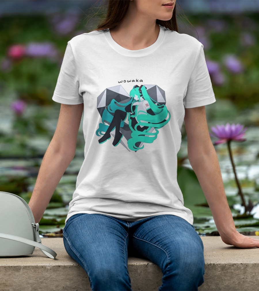 Wowaka 01 Hatsune Miku Heart Vocaloid Anime T-Shirt