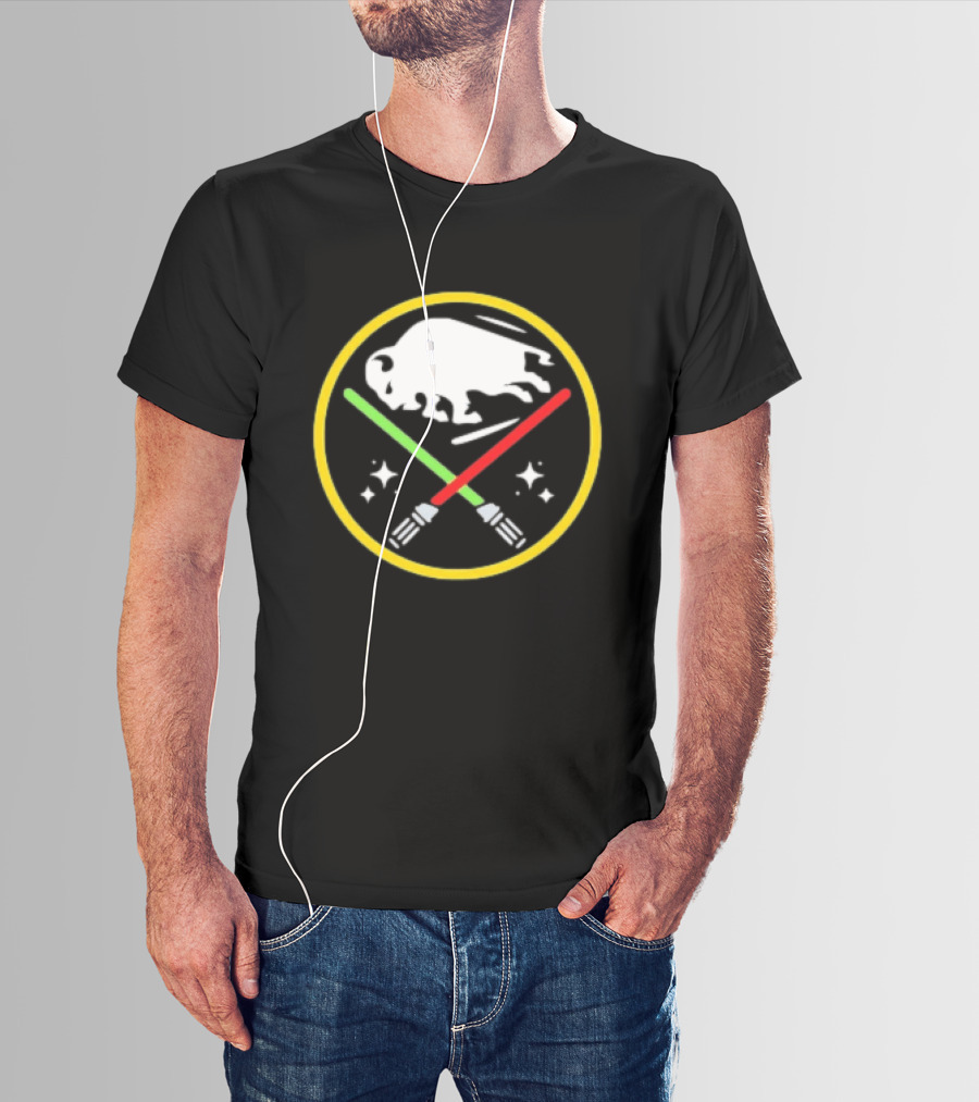 Buffalo Sabres X Star Wars May The 4th Be With You Lightsabers T-Shirt