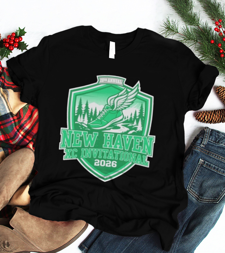 New Haven XC Invitational 2026 28th Annual Cross Country Event T-Shirt