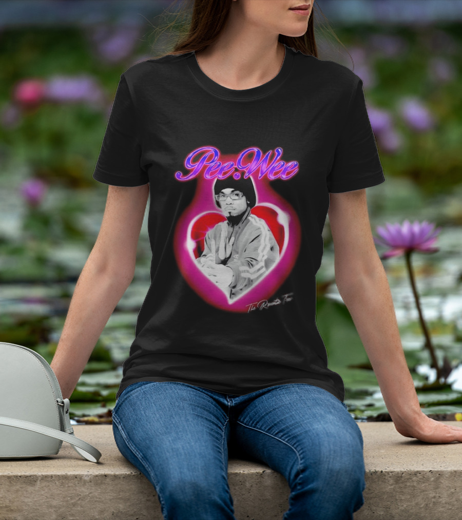 Pee Wee The Romantic Tour Heart Iconic Rap Hip Hop Artist T-Shirt