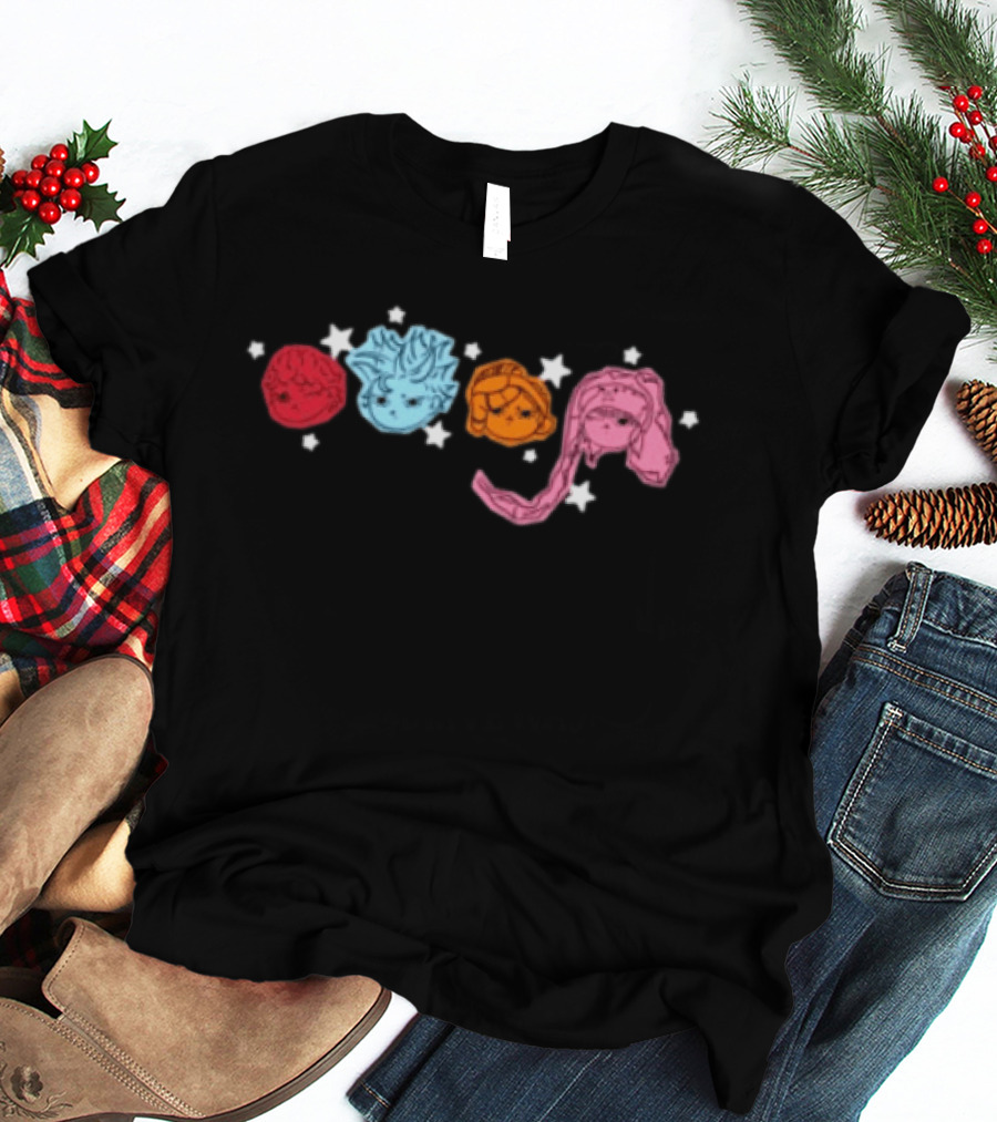 Summer Brothers Store The Band 5SOS Cartoon Heads T-Shirt
