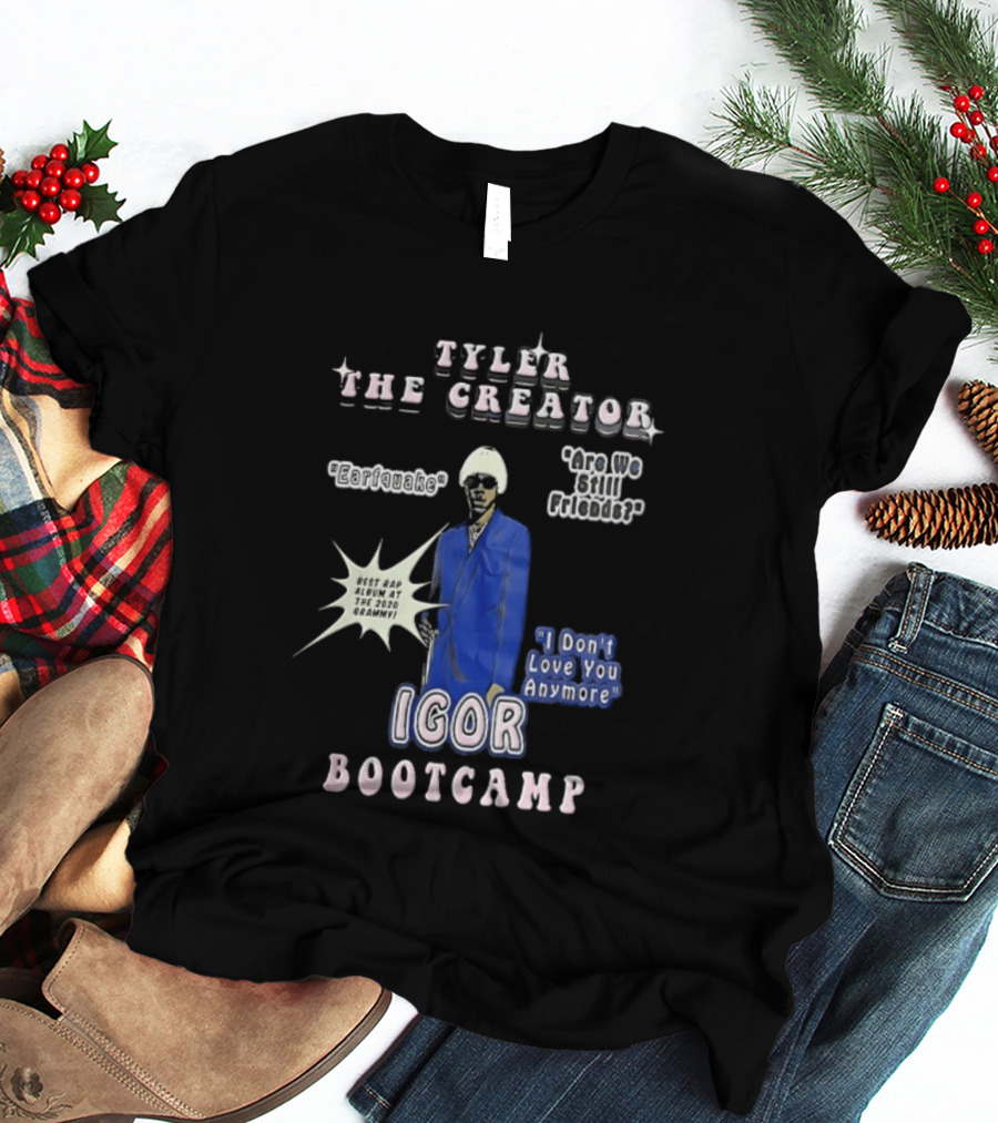 Tyler The Creator Igor Bootcamp Earfquake Are We Still Friends I Don't Love You Anymore Sunglasses Wig T-Shirt