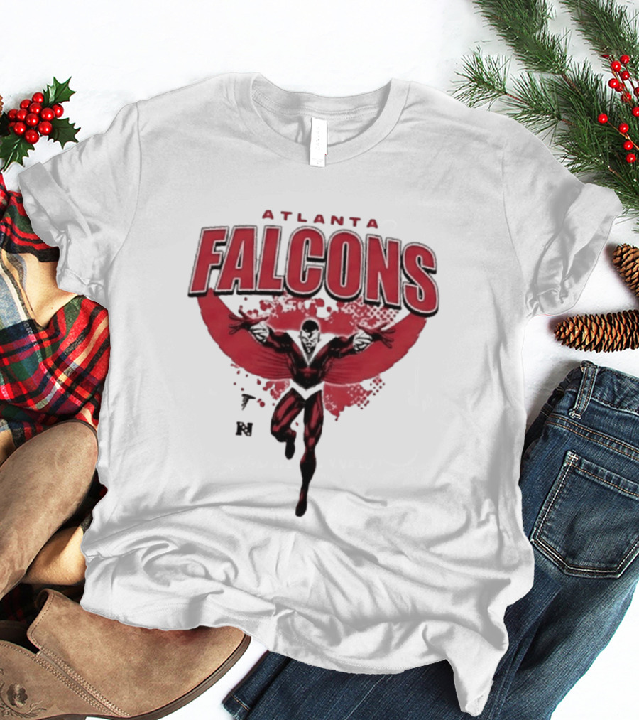 Atlanta Falcons Superhero T-Shirt