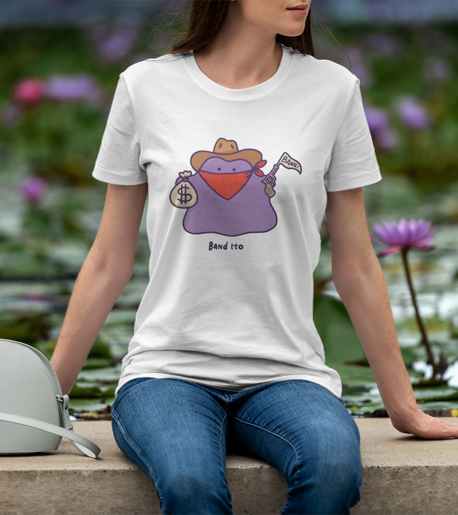 Banditto Cowboy Ditto Outlaw Pokemon Bandit Bang T-Shirt