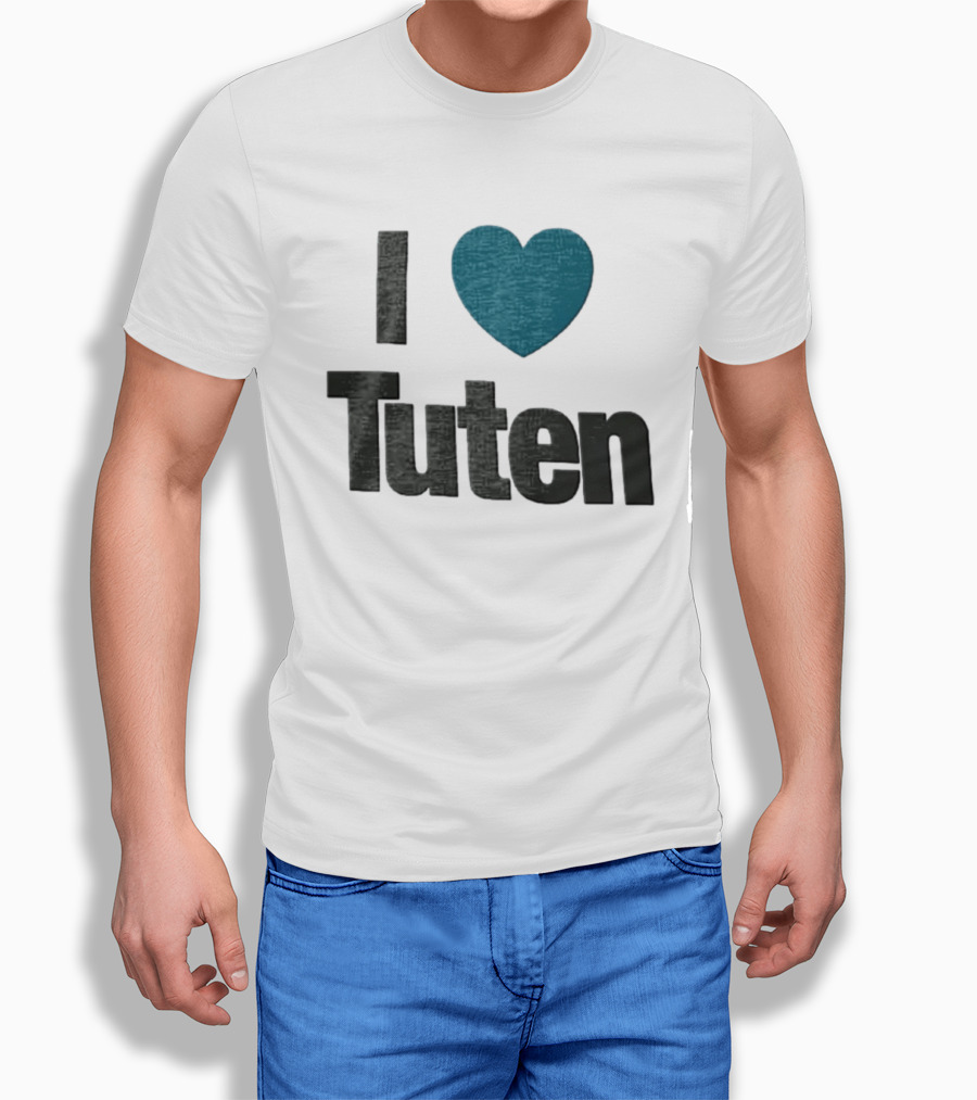 I Heart Tuten Bag I Love Tuten Everyday T-Shirt