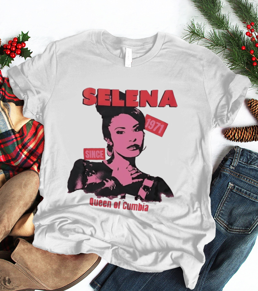 Selena 1971 Queen Of Cumbia Since Tejano Music Legend T-Shirt