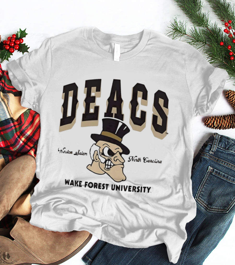 Wake Forest University Deacs Winston Salem North Carolina T-Shirt