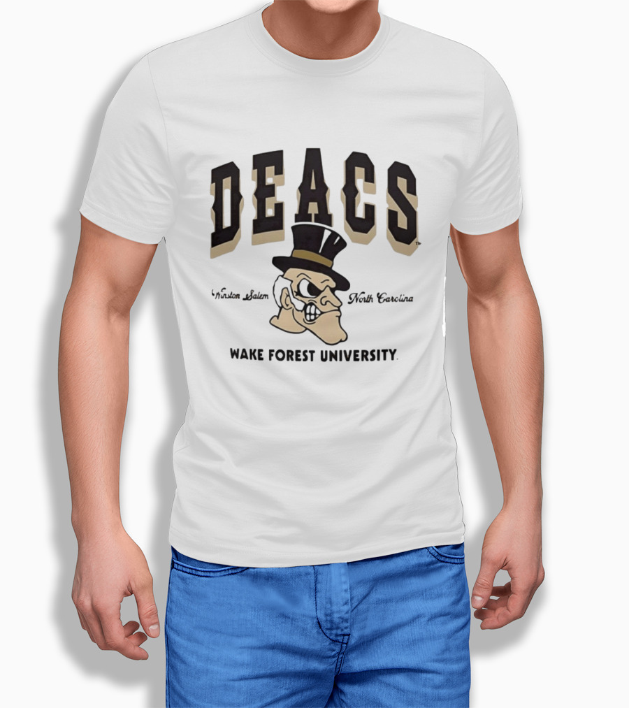 Wake Forest University Deacs Winston Salem North Carolina T-Shirt