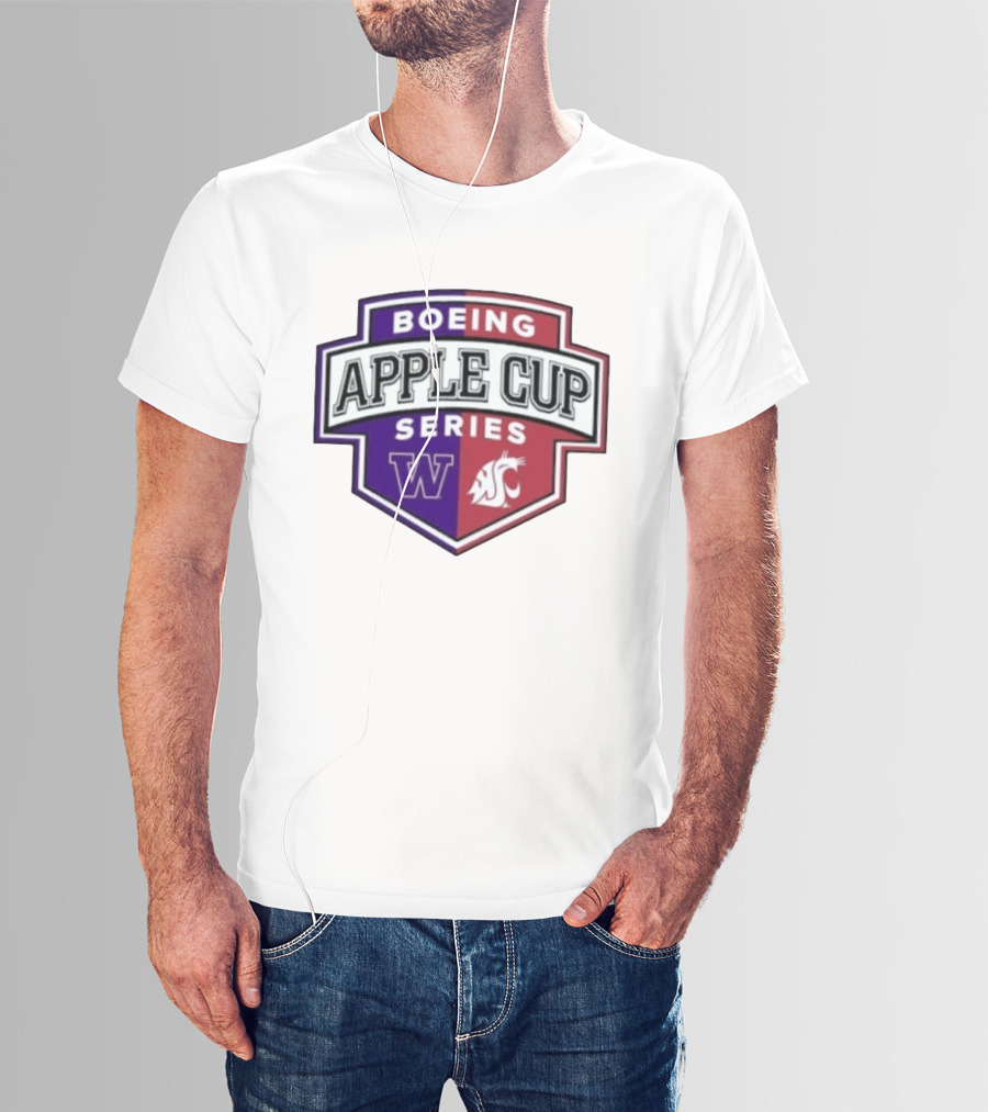Boeing Apple Cup Series Washington Huskies W Vs Washington State Cougars T-Shirt