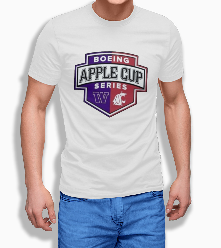 Boeing Apple Cup Series Washington Huskies W Vs Washington State Cougars T-Shirt