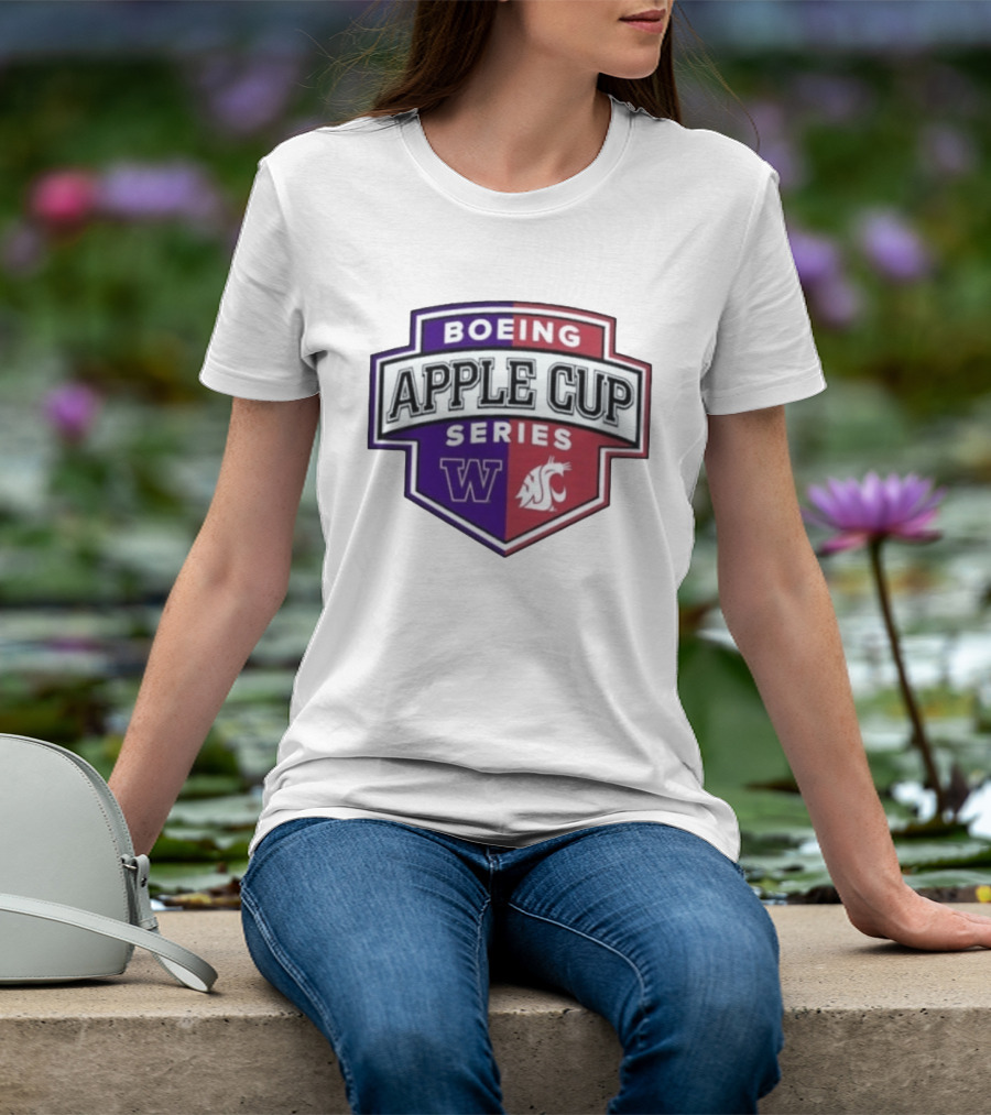 Boeing Apple Cup Series Washington Huskies W Vs Washington State Cougars T-Shirt