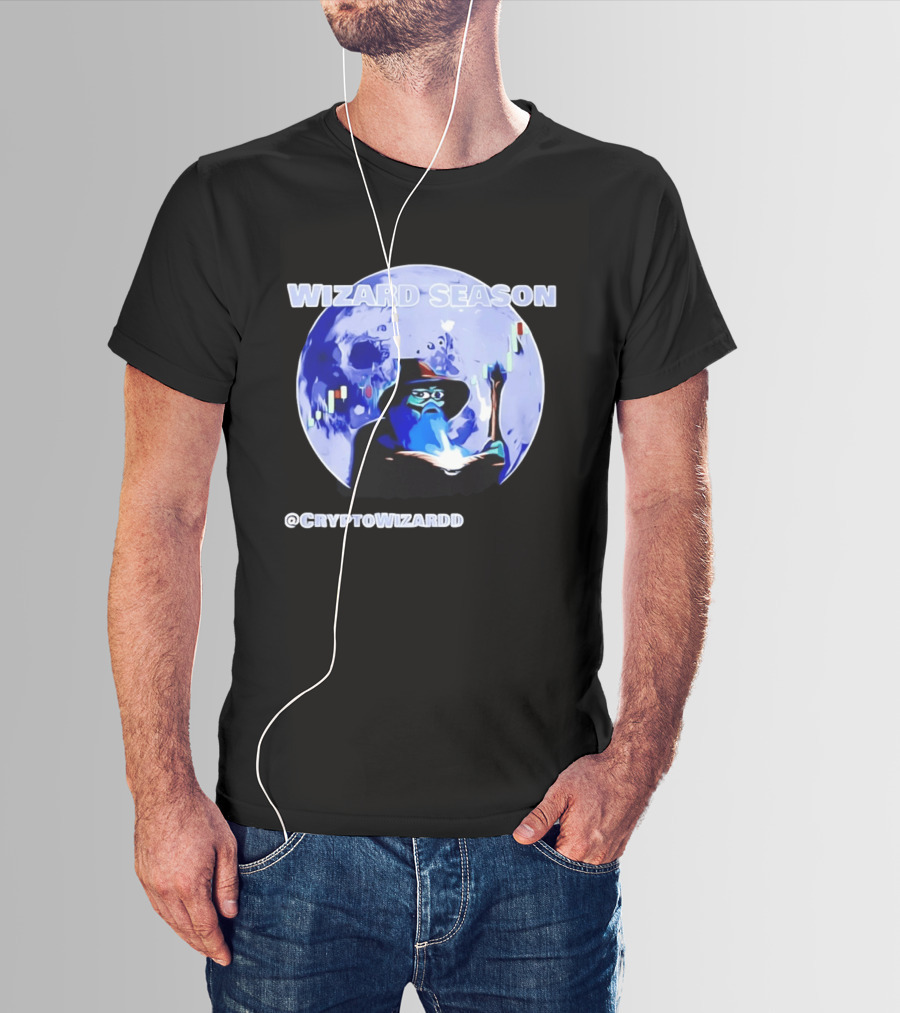 Wizard Season Crypto Trading Bitcoin Wizardry Trend @CryptoWizardd T-Shirt
