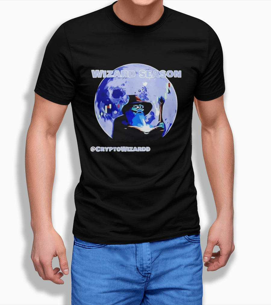 Wizard Season Crypto Trading Bitcoin Wizardry Trend @CryptoWizardd T-Shirt