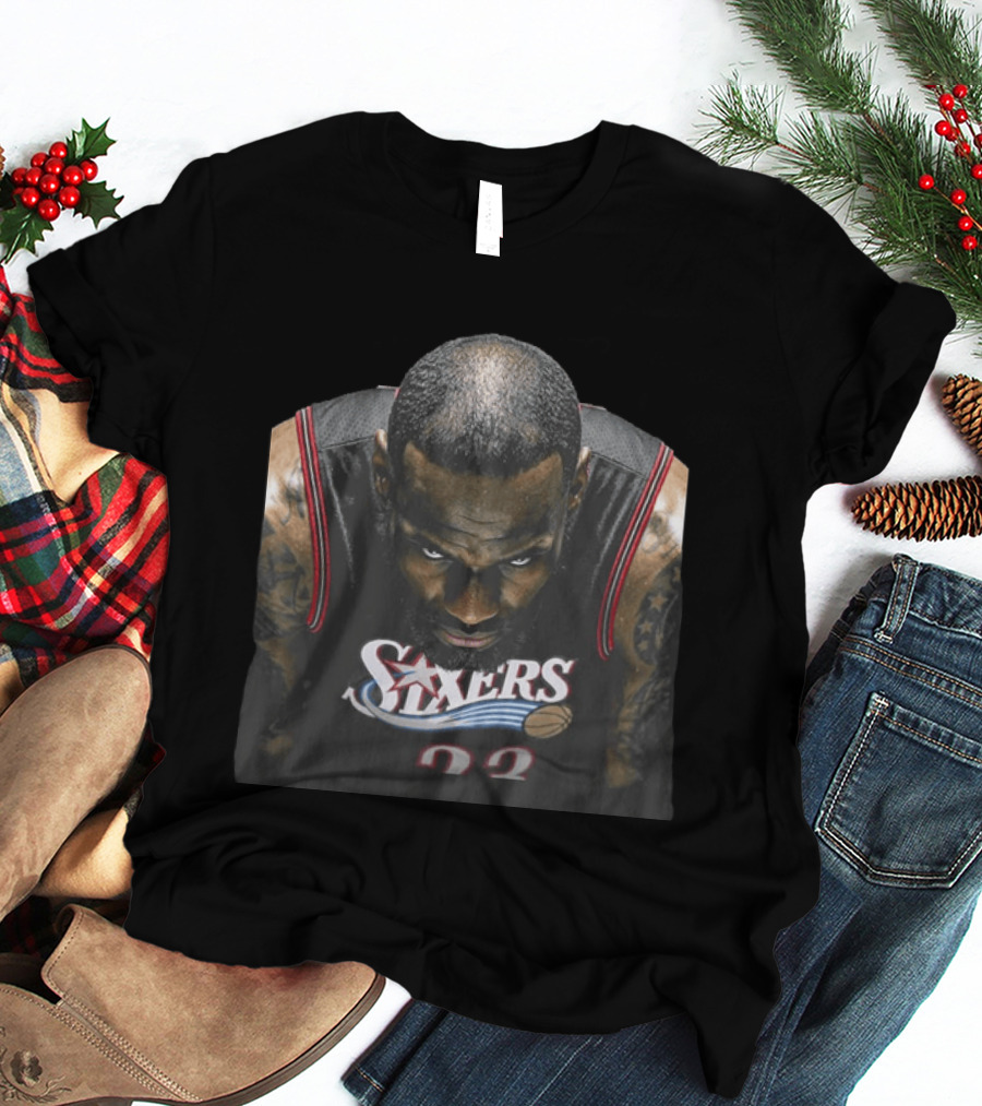 Lebron James Sixers Jersey Parody The League's Oldest Problem T-Shirt