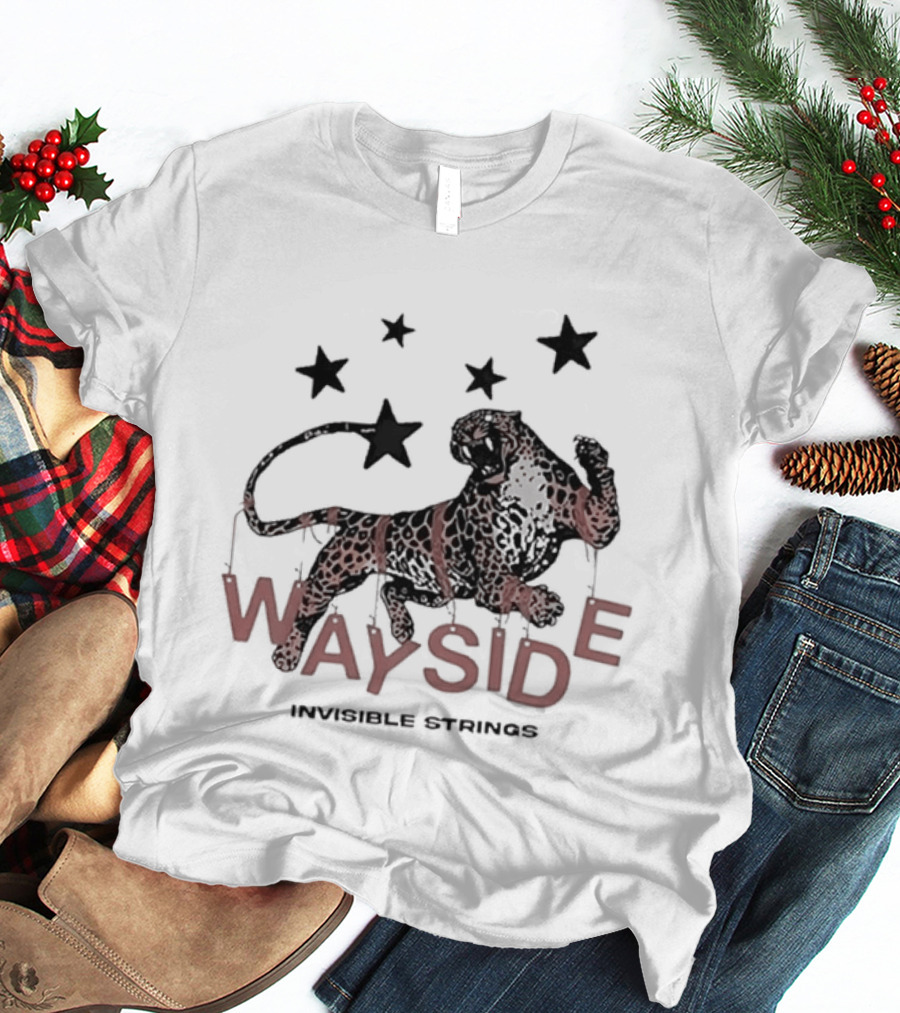 Wayside Invisible Strings Panther Starry Night T-Shirt