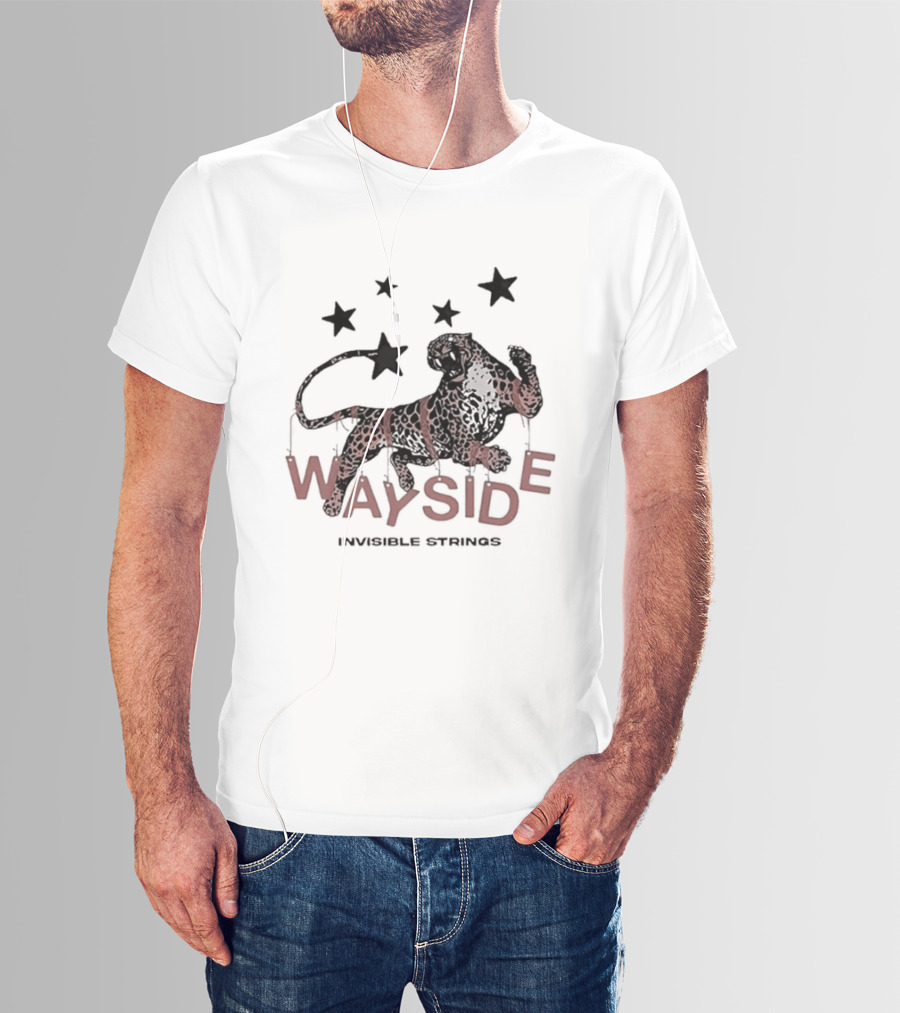 Wayside Invisible Strings Panther Starry Night T-Shirt