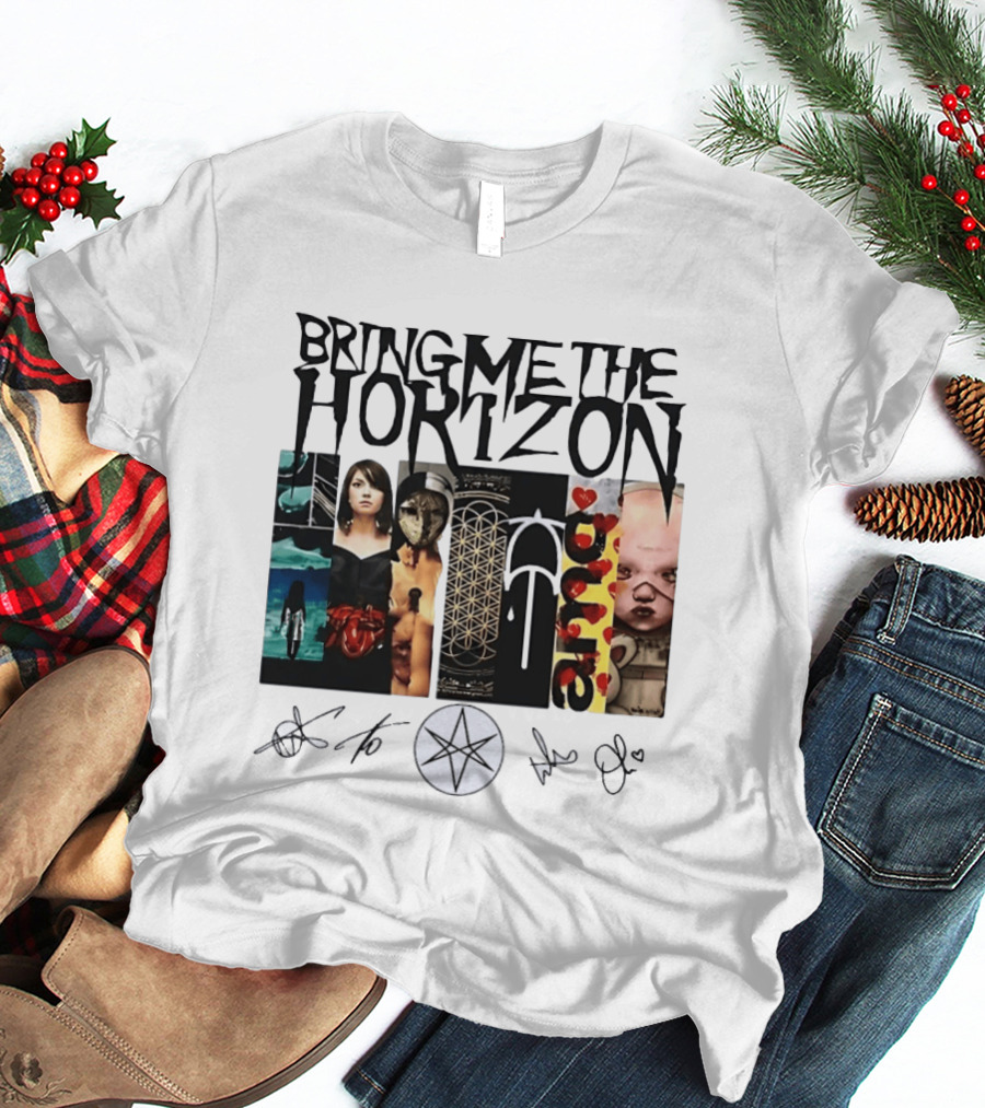 Bring Me The Horizon BMTH Amo Album Art Collage T-Shirt