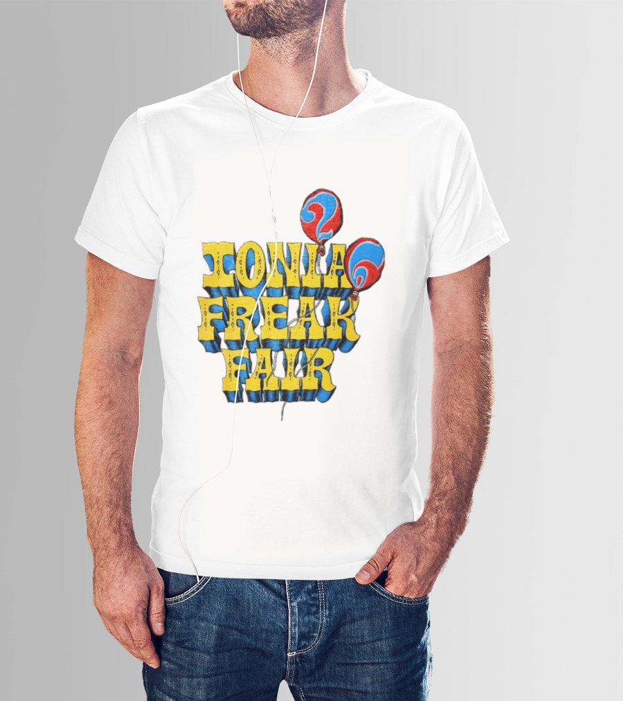 Ionia Freak Fair Colorful Balloon T-Shirt