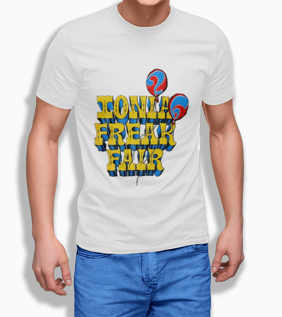Ionia Freak Fair Colorful Balloon T-Shirt