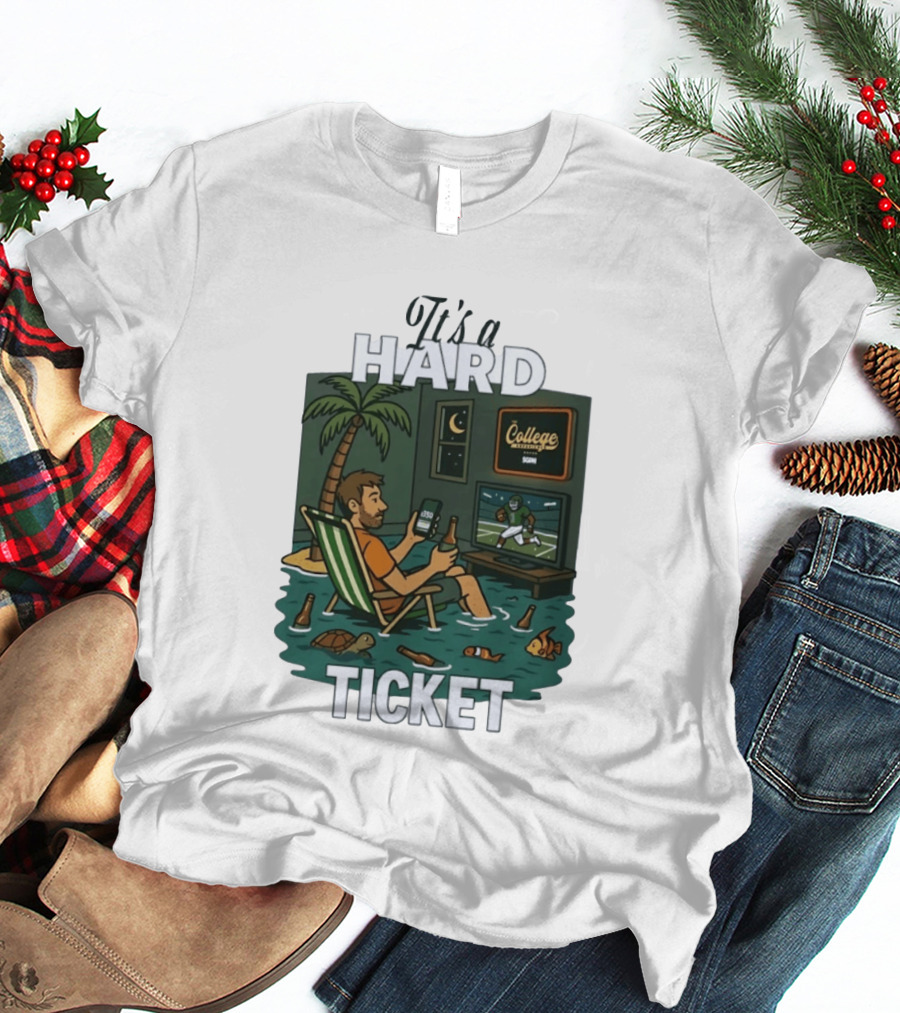 Hard Ticket College Experience SGPN Lifestyle Sports Fan Scene T-Shirt