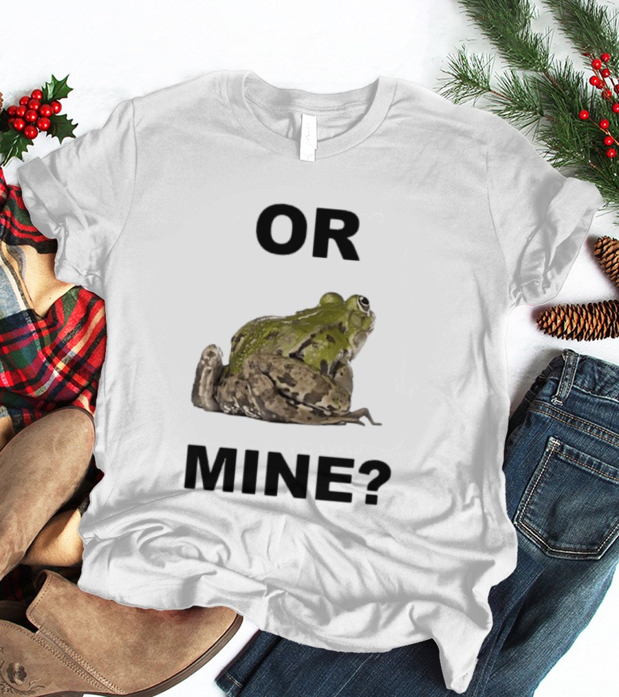 Or Mine Frog Amphibian Nature Wildlife T-Shirt