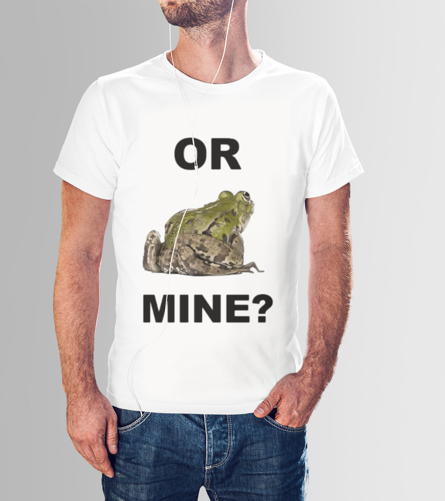 Or Mine Frog Amphibian Nature Wildlife T-Shirt