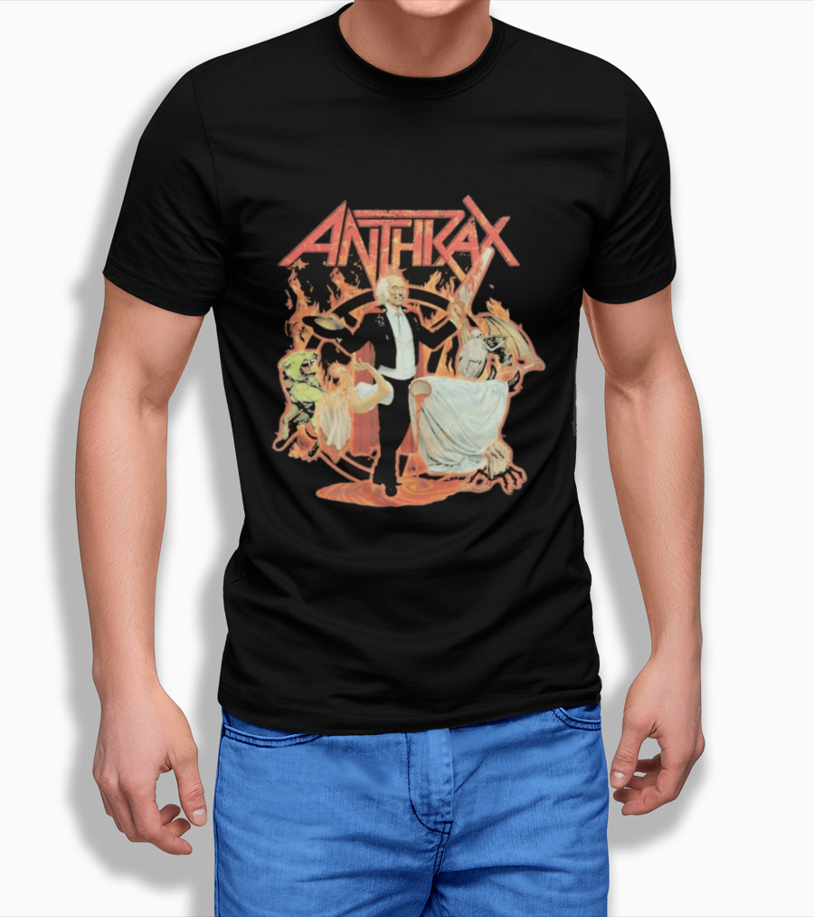 Anthrax North America 2026 Tour Cursum Perficio Fiery Album T-Shirt