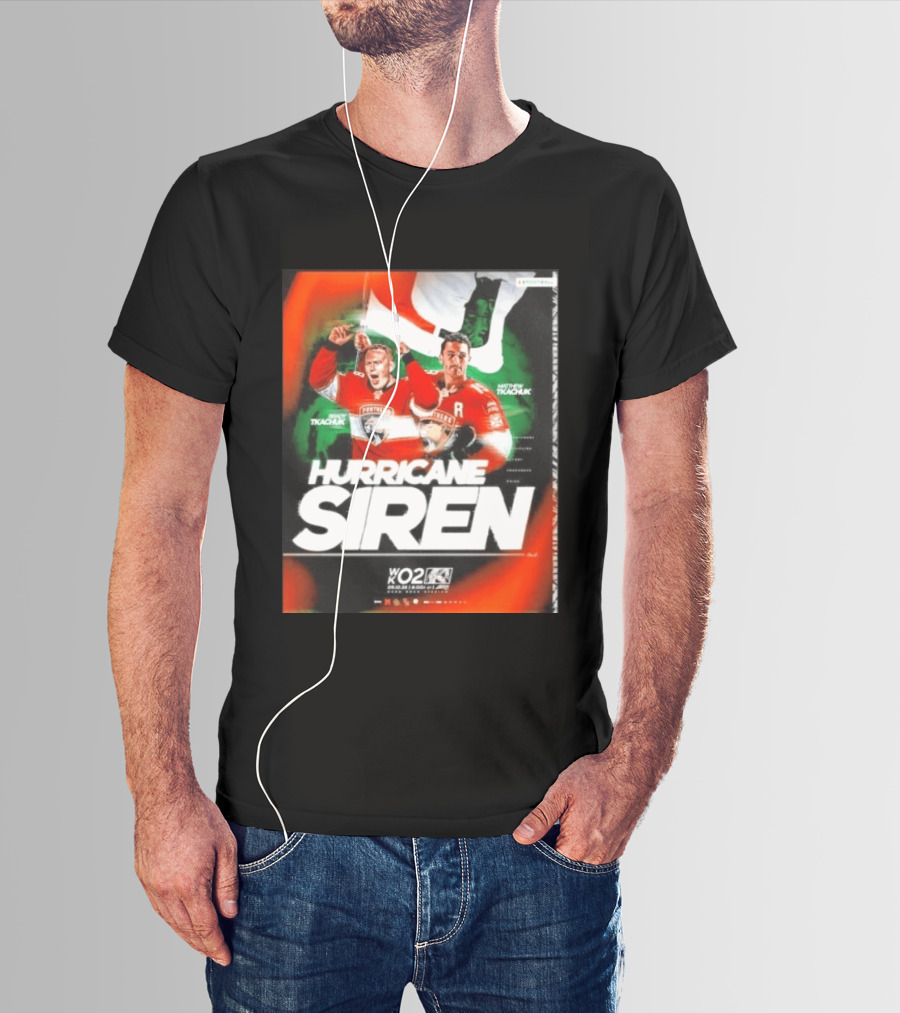 Hurricane Siren Brady And Matthew Tkachuk WK02 Event Panthers Hockey Thursday Night T-Shirt