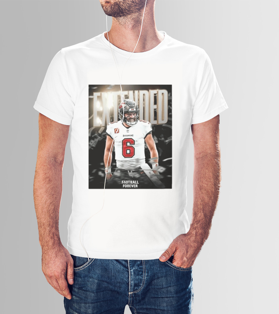 Extended Baker Mayfield Tampa Bay Football Forever T-Shirt