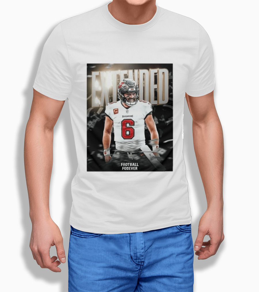 Extended Baker Mayfield Tampa Bay Football Forever T-Shirt