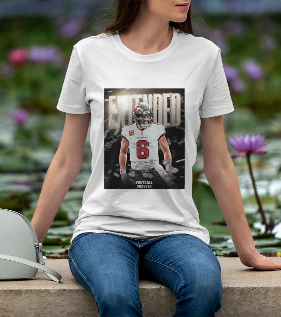 Extended Baker Mayfield Tampa Bay Football Forever T-Shirt