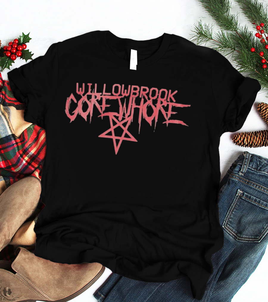 Willowbrook Gorewhore Pentagram Death Metal T-Shirt