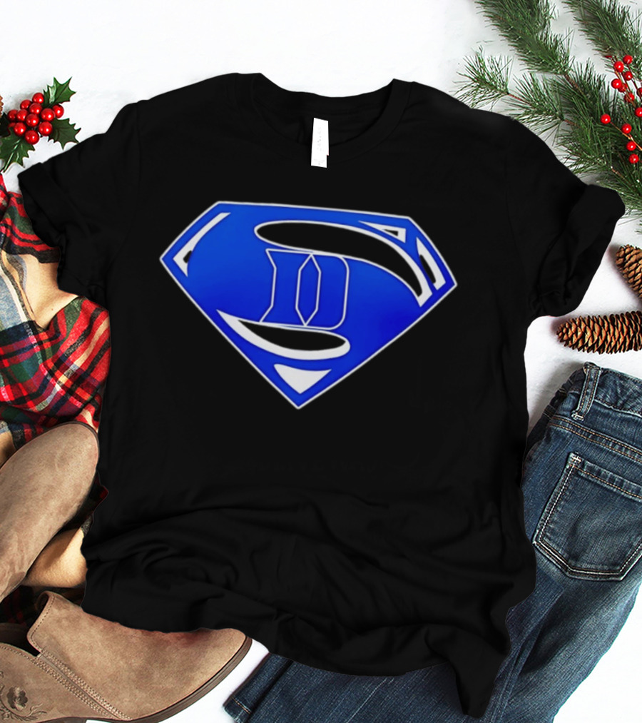 Duke Blue Devils Superman NCAA College Basketball T-Shirt