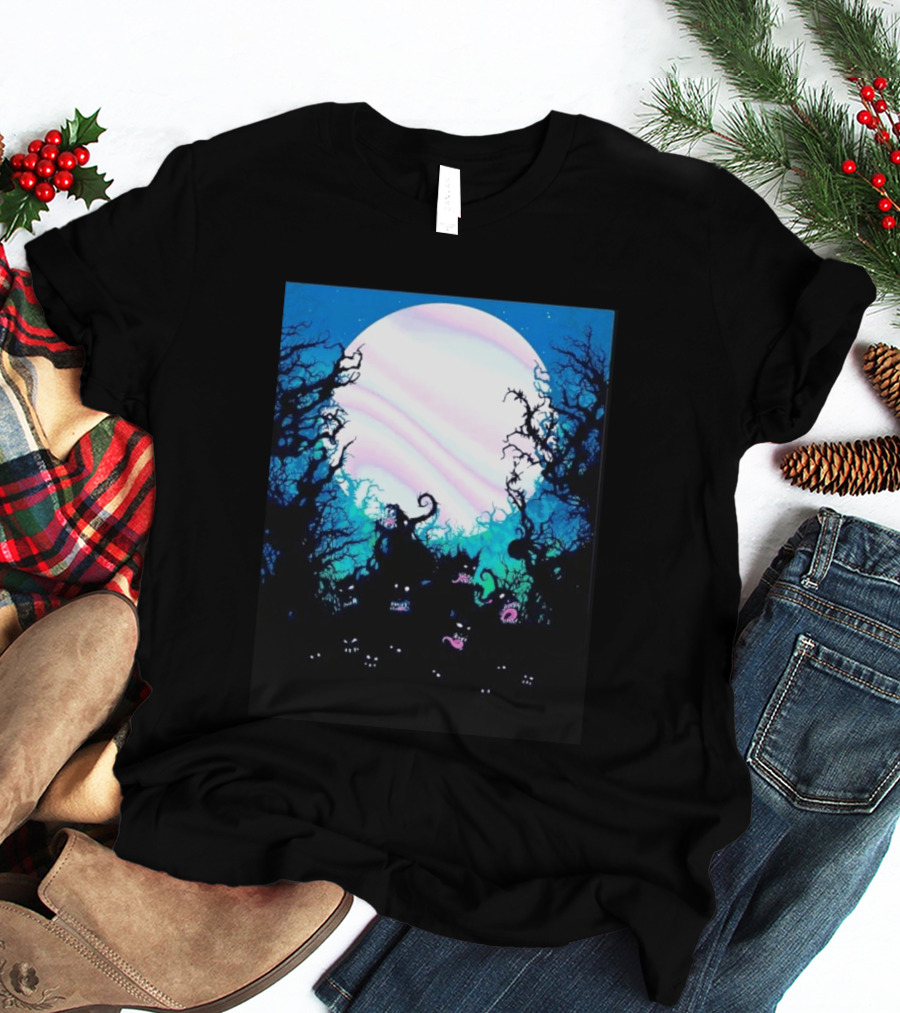 Gallows Orchestra Of Wolves Collection Full Moon Enchanted Forest Creatures T-Shirt
