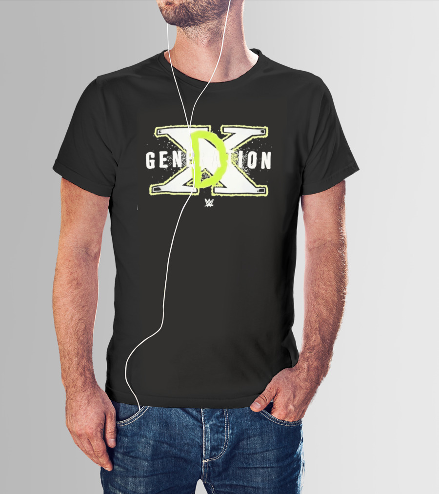 WWE D Generation X DX Generation Wrestling Attitude Era T-Shirt