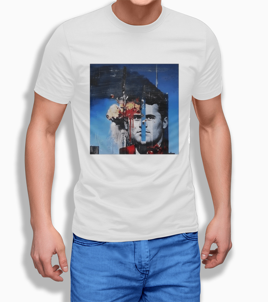 Charlie Kirk September 11 Twin Towers Collage T-Shirt