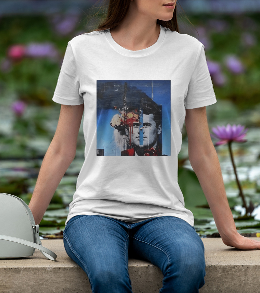 Charlie Kirk September 11 Twin Towers Collage T-Shirt